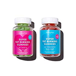 New SkinnyMint Super Fat Burning Gummies (120 Gummies). Powerful Appetite Suppressant. Contains Garcinia Cambogia Extract