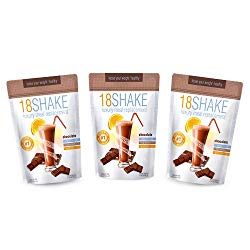 18 Shake Chocolate 3pck – Top Rated Protein Formula – Gluten Free – No Hormones – No Artificial Sweeteners – 100% Healthy Weight Loss