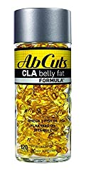 Ab Cuts CLA Belly Fat Formula, Weight Loss Supplement for Men and Women, Fat Burner, Omega 3 Fish Oil, Flaxseed Oil, Vitamin E, 120 Softgels