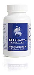 Bio-Botanical Research GI Detox+, Gentle Full-Spectrum Binder with Zeolite Clay, Helps Remove Debris and Toxins, Supports Microbial Balance, 60 Capsules