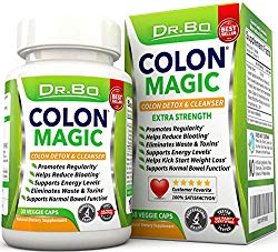 Dr. Bo Colon Cleanse Detox Formula – Natural Bowel Cleanser Pills for Intestinal Bloating and Fast Digestive Cleansing – Constipation Relief Supplement to Detoxify – Herbal Weight Loss for Women Men