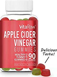 Organic Apple Cider Vinegar Gummies – with Mother, Raw, Gluten Free ACV – Great Alternative for Apple Cider Vinegar Capsules, Pills, Tablets & Diet Pills – Helps with Immune Support, Cleanse & Detox